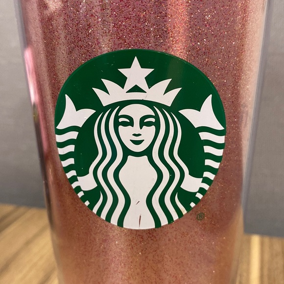 Starbucks rose gold glitter venti tumbler - Picture 2 of 4